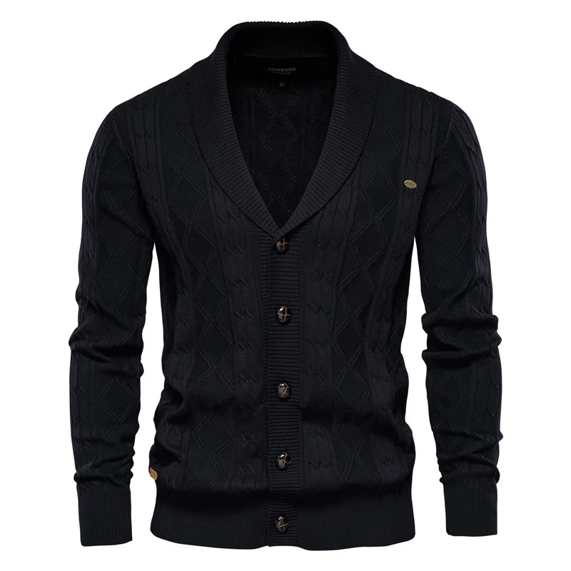 Elegant Cotton Cardigan