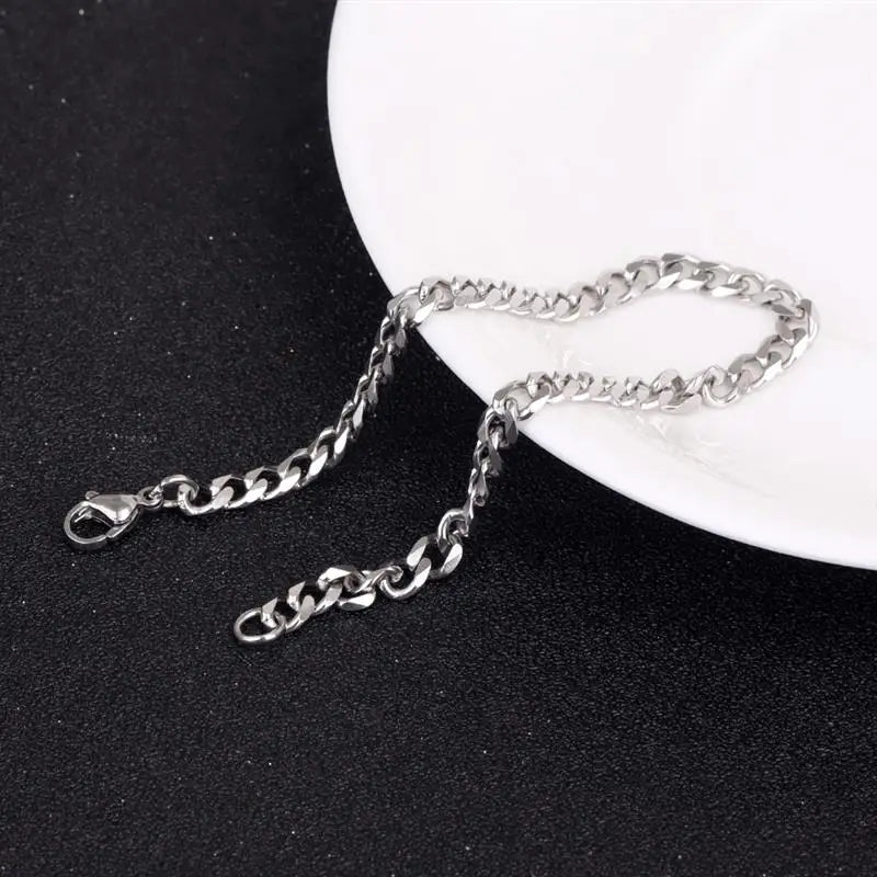 Stainless Steel Cuban Bracelet