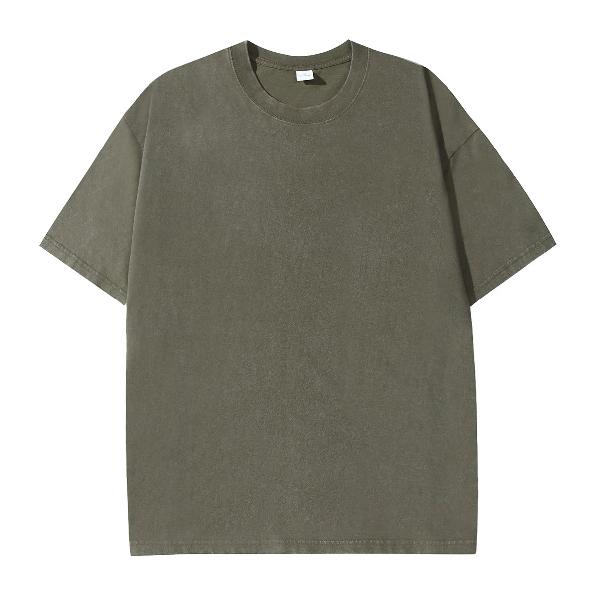 Classic Washed Cotton T-Shirt – 230g Premium Comfort