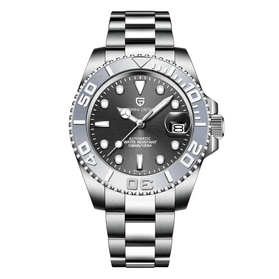 PAGANI Sapphire Crystal Mechanical Watch – Men’s Luxury Style - The Crew