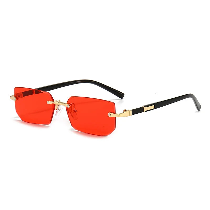 Minimalist Rimless Glasses