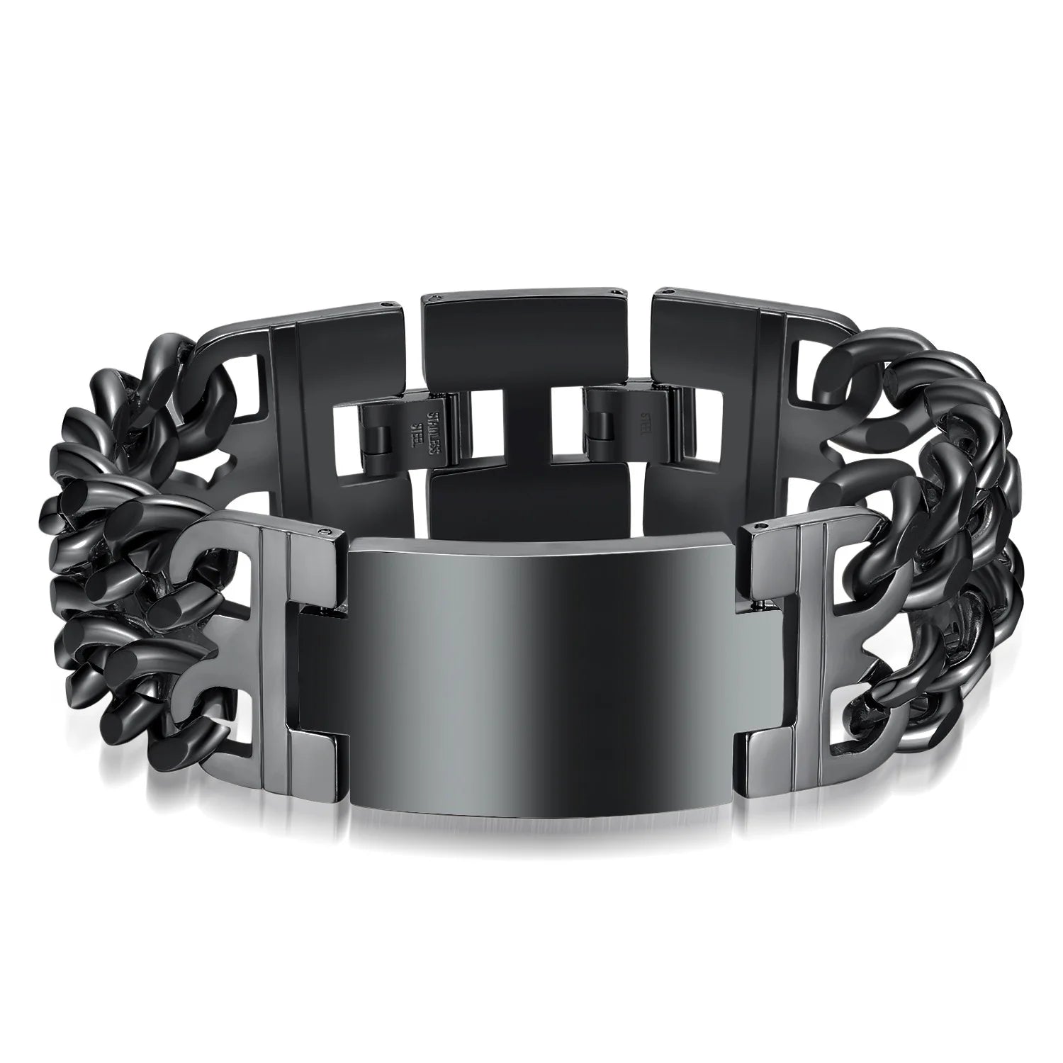 Stainless steel Cuban bracelet