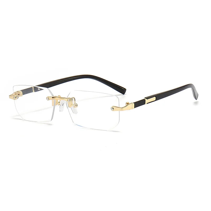 Minimalist Rimless Glasses