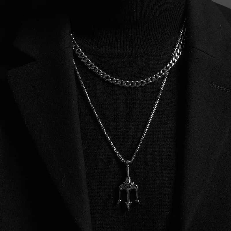 Unisex Steel Cuban Chain