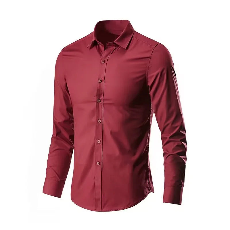 Men's Stretch Anti-Wrinkle Shirt