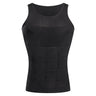 Men’s Black Slimming Compression Tank Top – The Crew