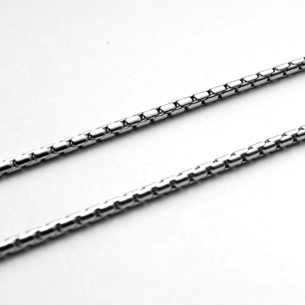 Elegant Stainless Steel Link Necklace