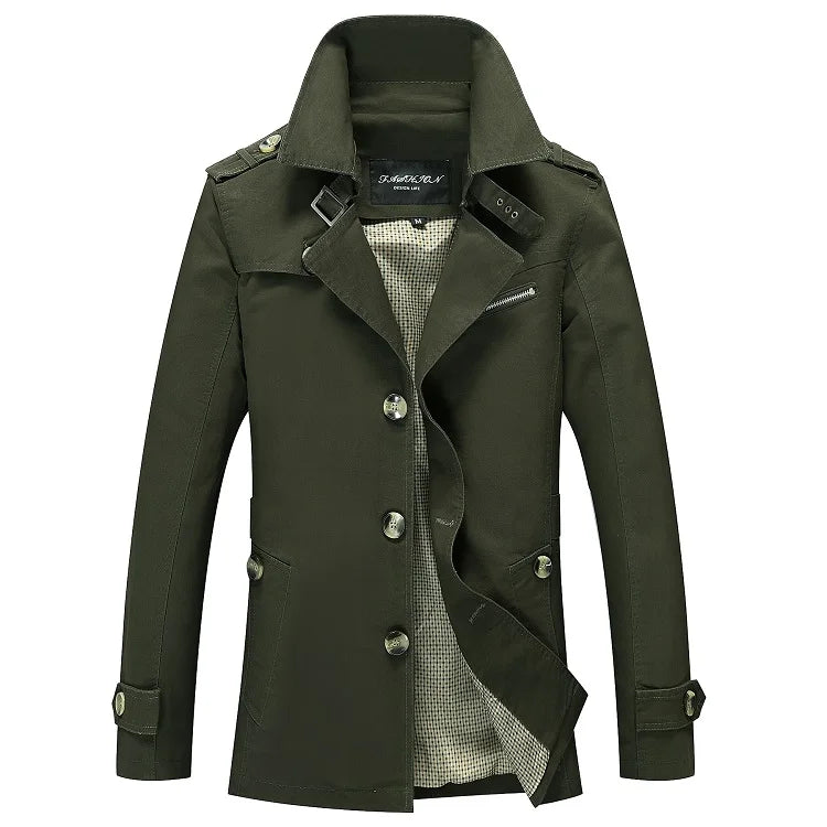 Elegant Men’s Trench Coat