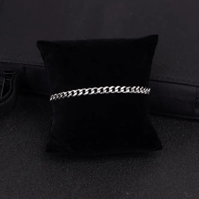 Stainless Steel Cuban Bracelet