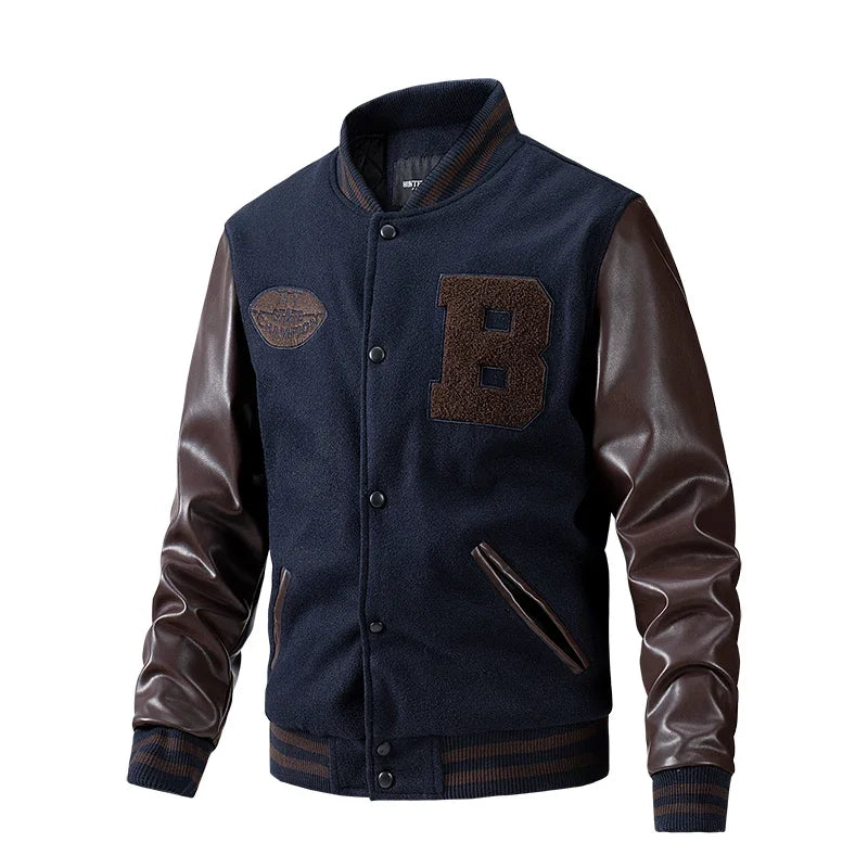Casual Varsity Style Jacket