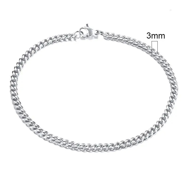 Stainless Steel Cuban Bracelet
