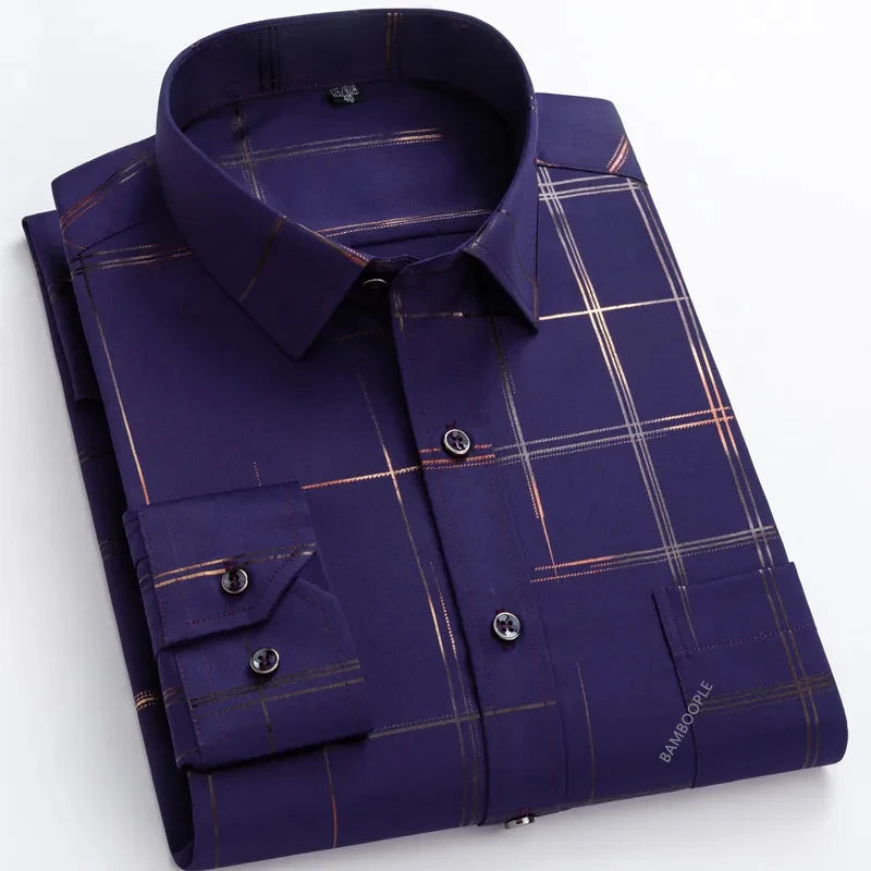 Elegant Printed Shirt Fall-Winter