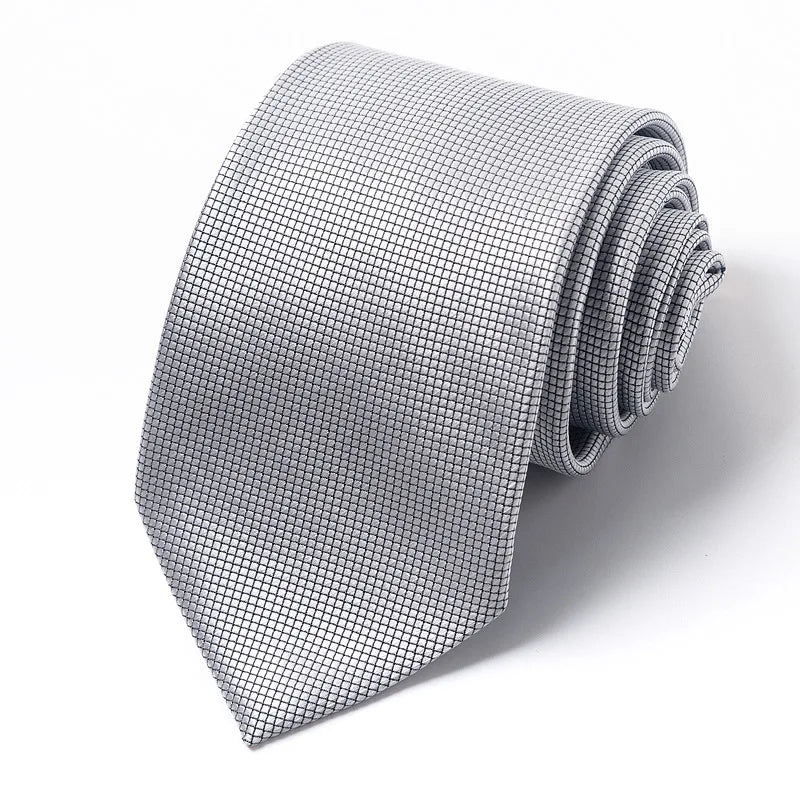 Striped Wedding Tie for Men | Elegant Office Style - The Crew
