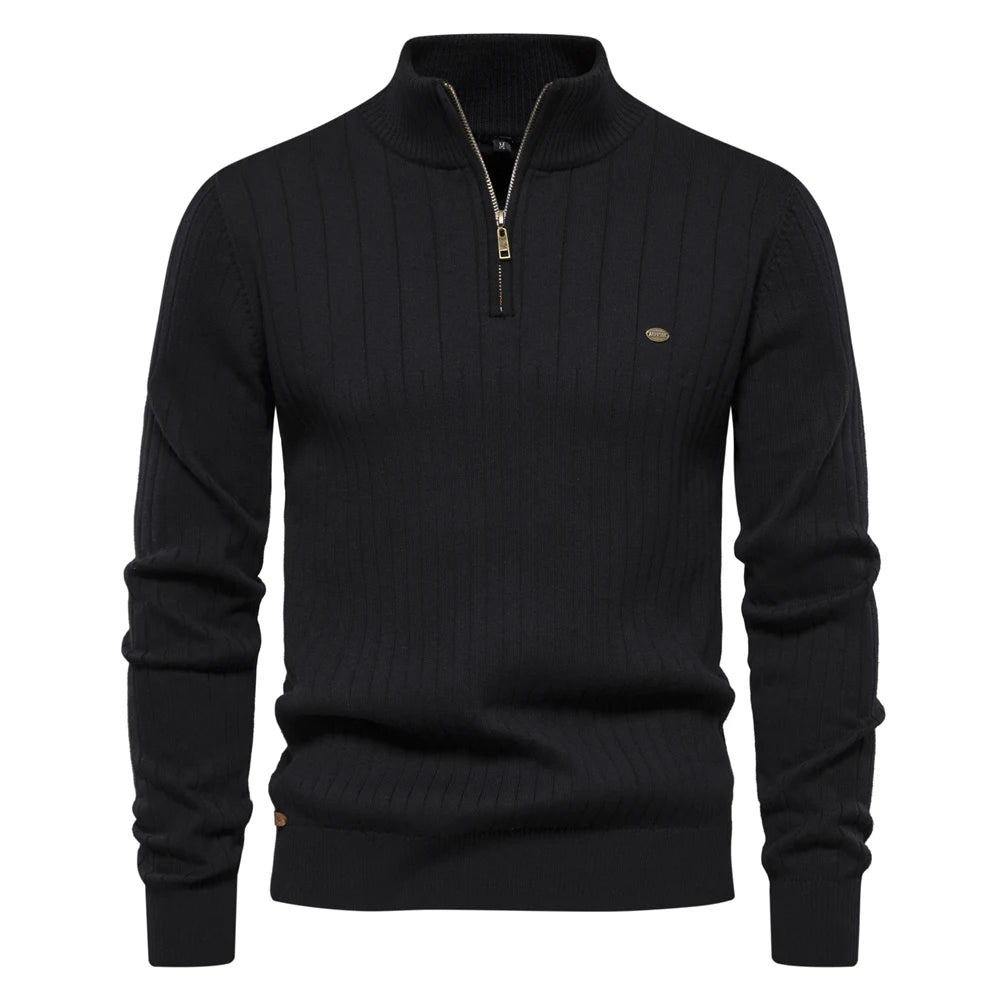 Autumn Zip-Up Sweater