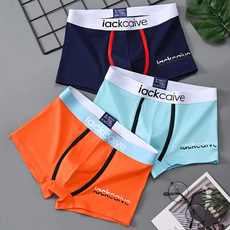 Men's Breathable Cotton Boxers