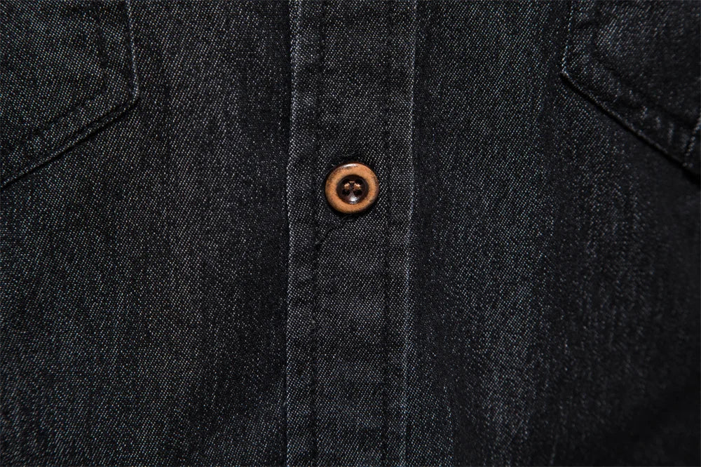 Slim Denim Shirt