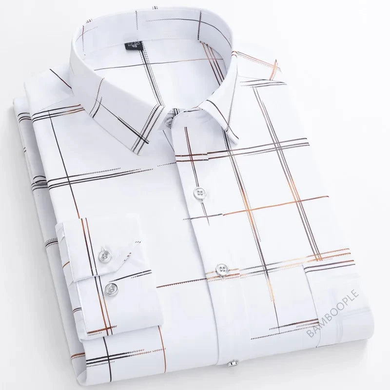 Elegant Printed Shirt Fall-Winter
