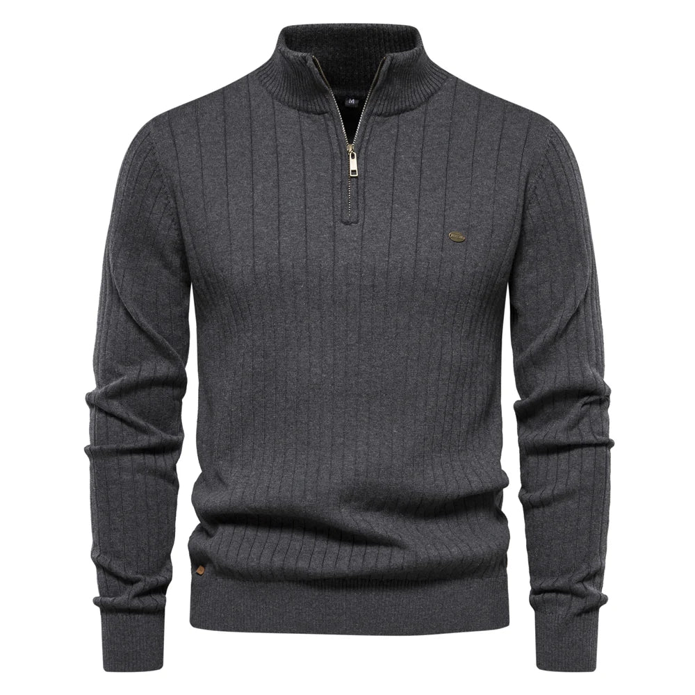 Autumn Zip-Up Sweater