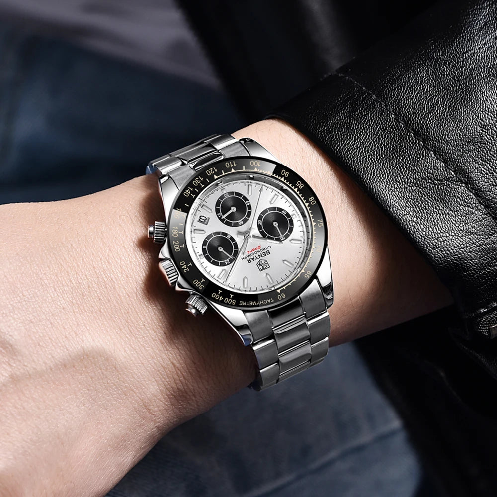 Stainless Steel Mechanical Watch