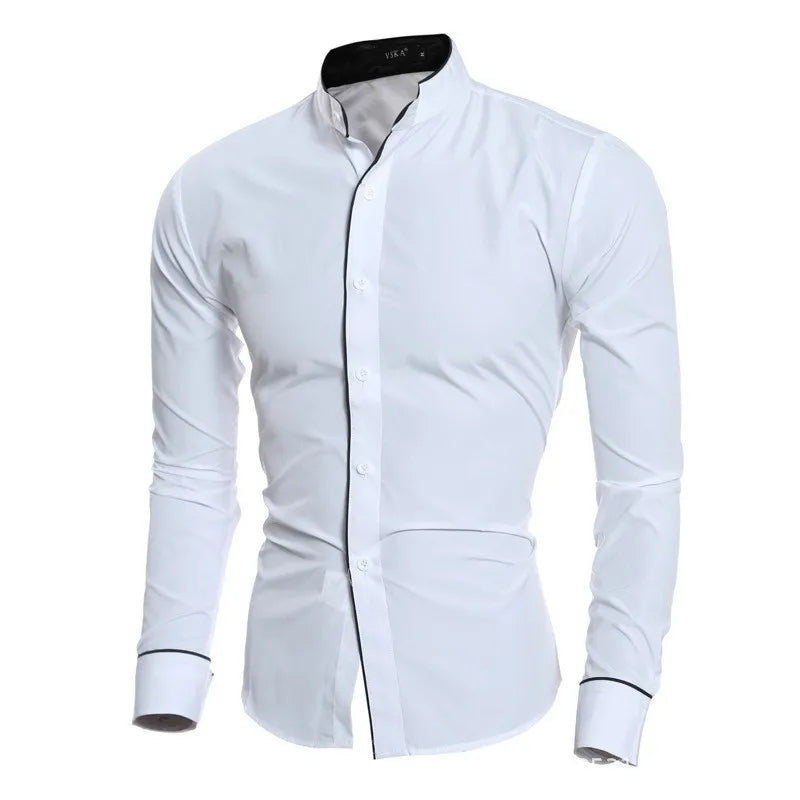 Men's Simple Slim Fit Shirt