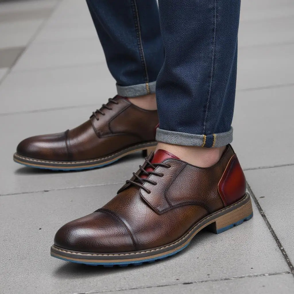 Retro Men’s Derby Shoes 2025
