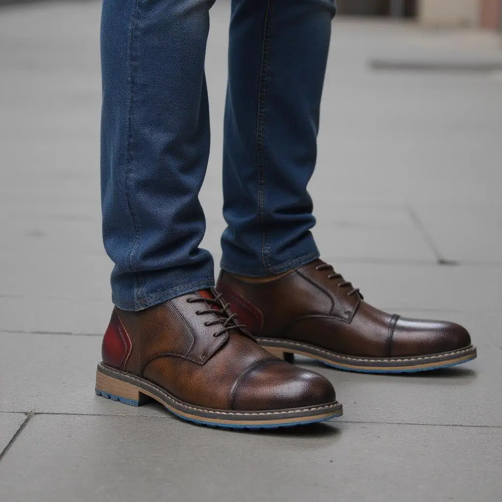 Retro Men’s Derby Shoes 2025