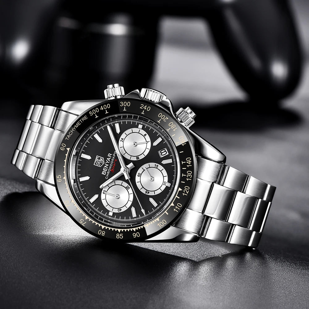 Stainless Steel Mechanical Watch