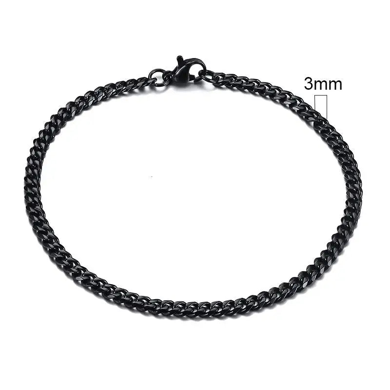 Stainless Steel Cuban Bracelet