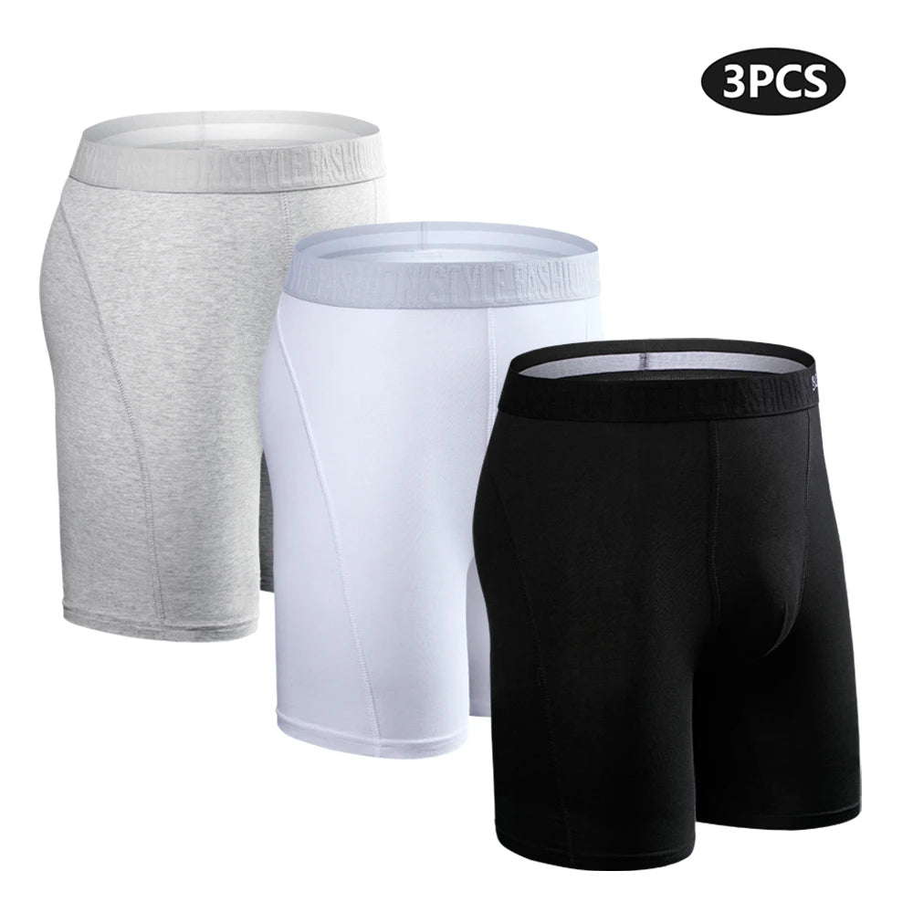 Men’s Premium Long Boxers (3pcs)