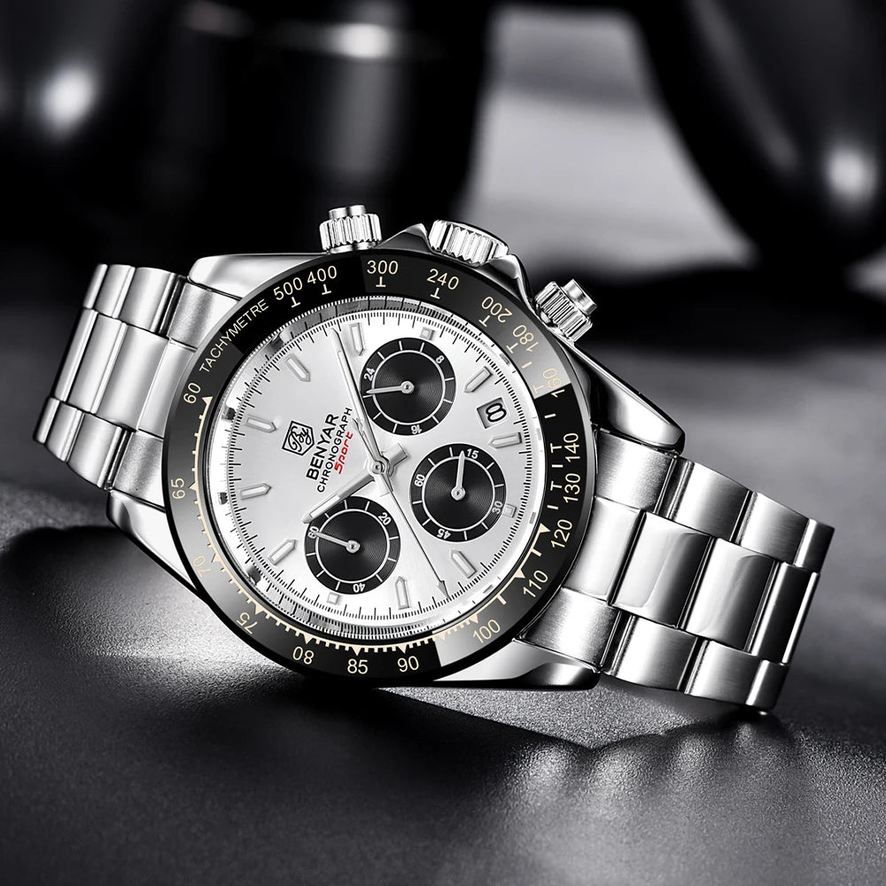 Stainless Steel Mechanical Watch