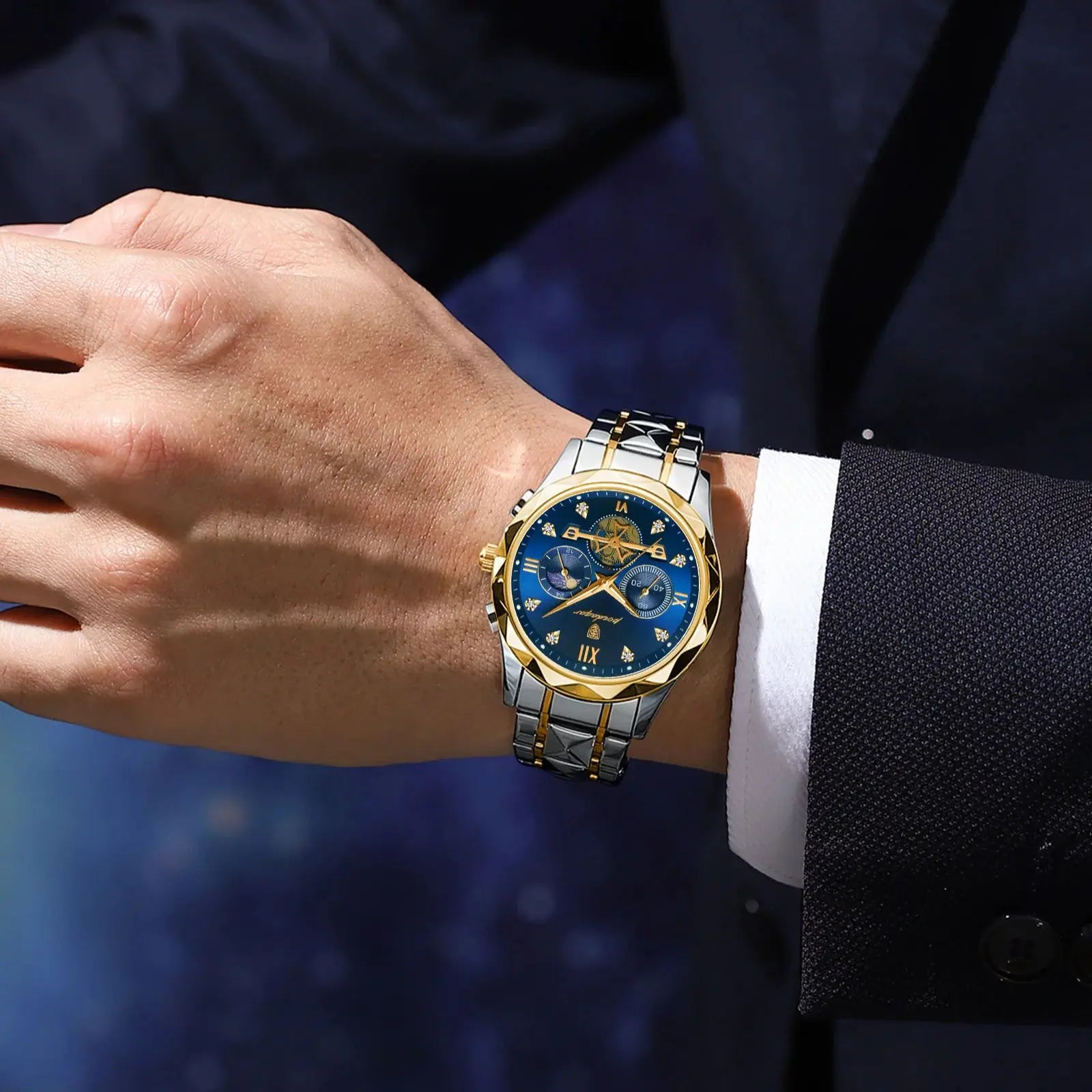 Reloj Clásico de Acero Inoxidable