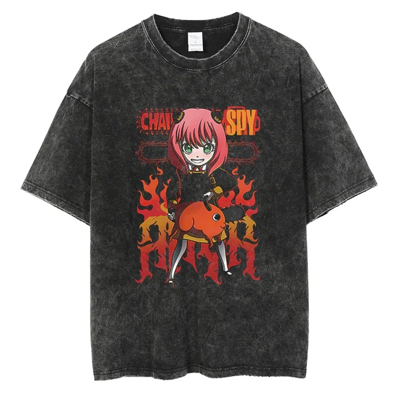Vintage Makima Chainsaw Man Tee
