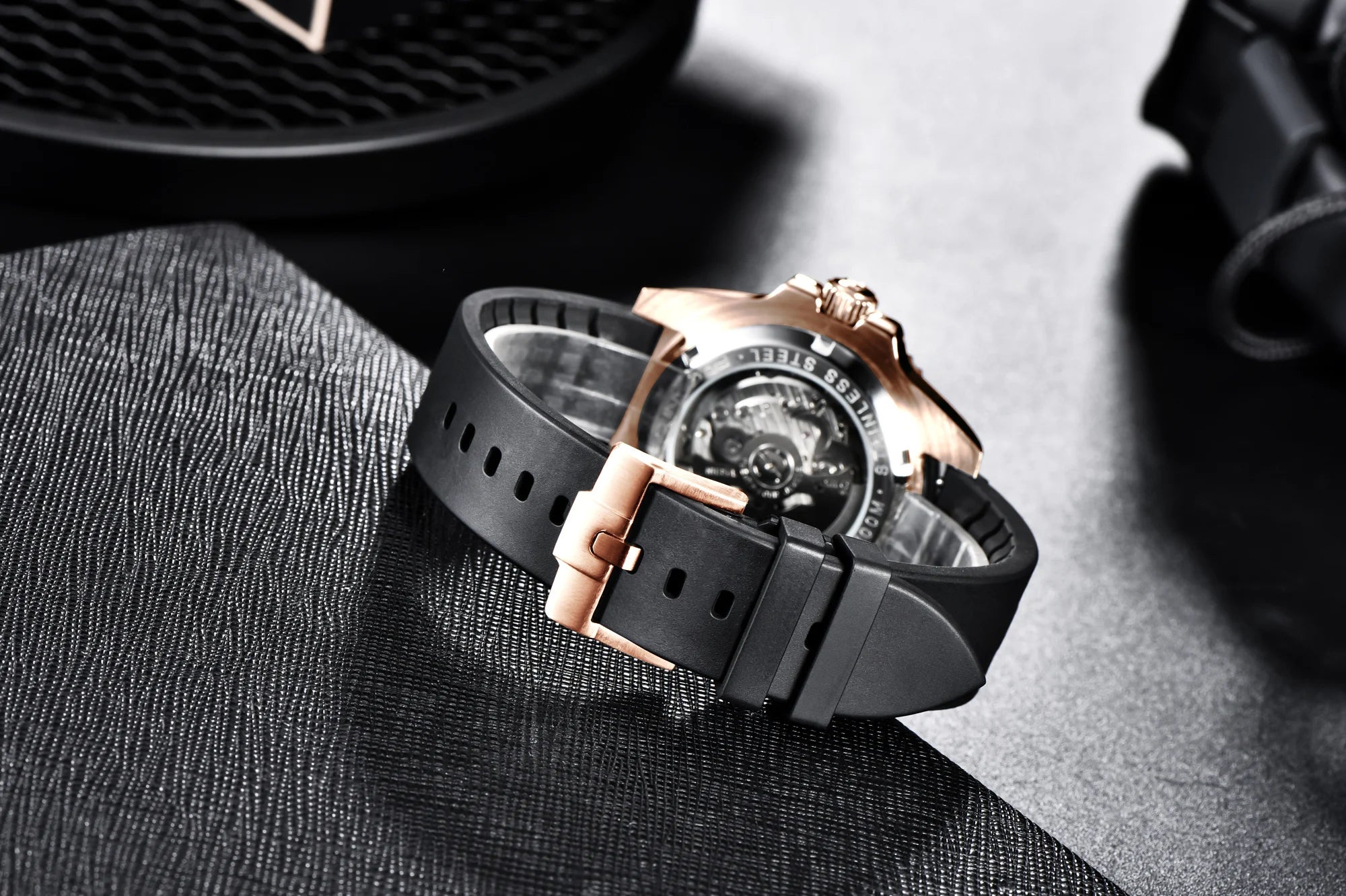 PAGANI Reloj Mecánico Cristal de Zafiro