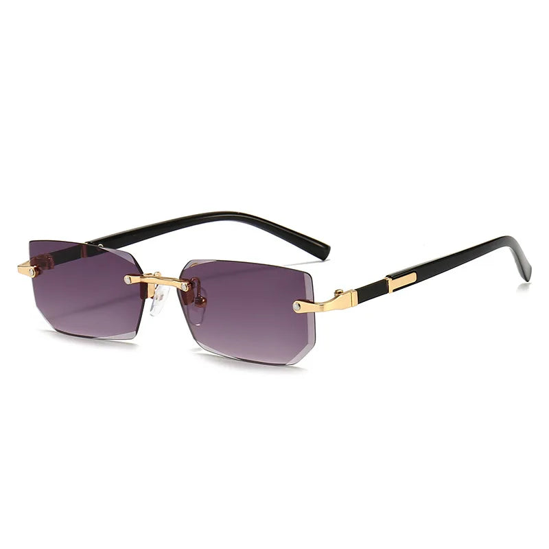 Minimalist Rimless Glasses