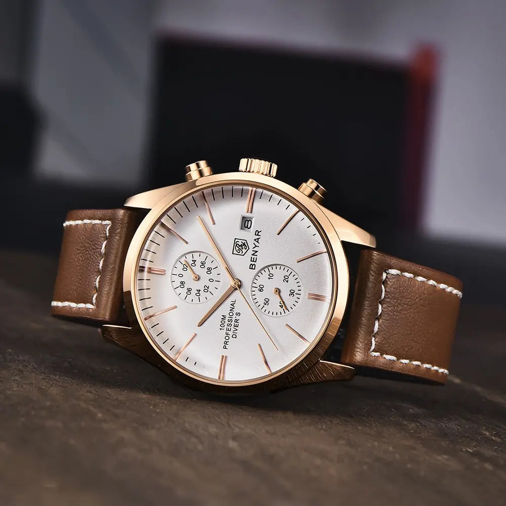 Sports Leather Watch