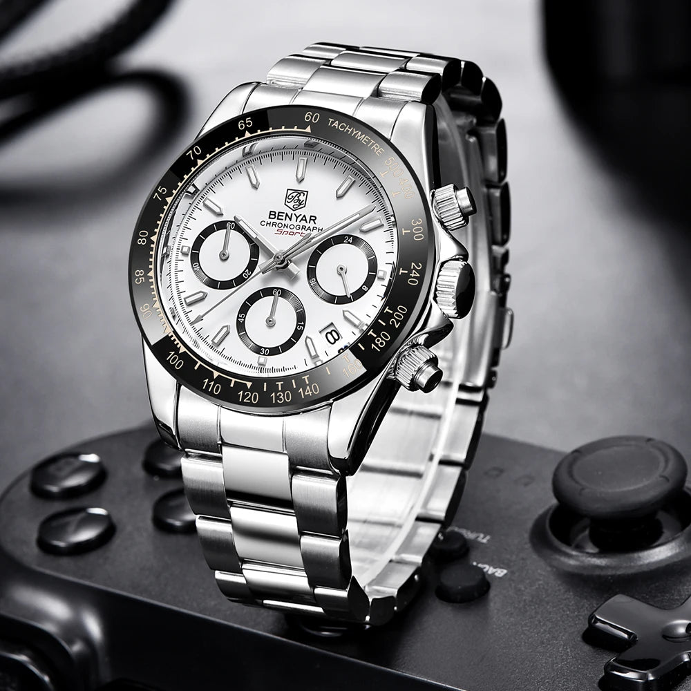 Stainless Steel Mechanical Watch
