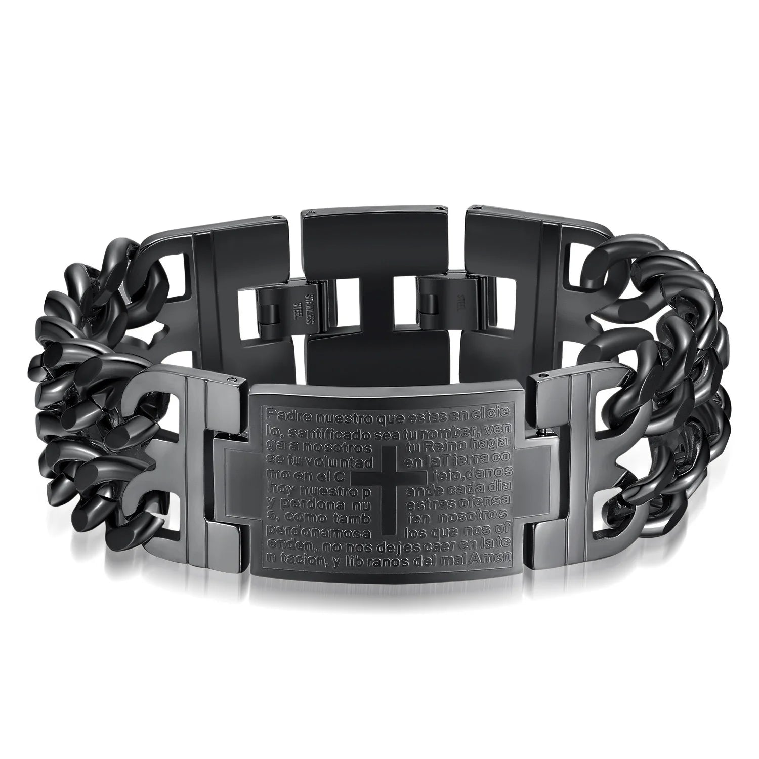 Stainless steel Cuban bracelet