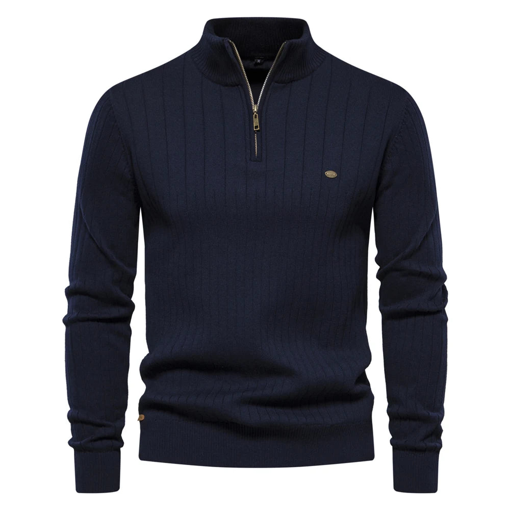 Autumn Zip-Up Sweater