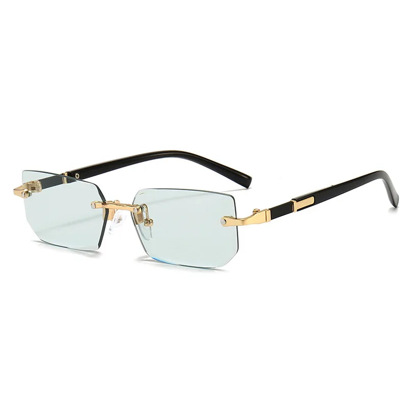 Minimalist Rimless Glasses