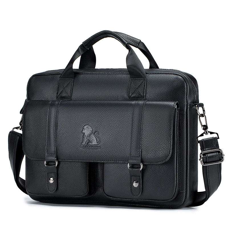 Premium Executive Leather Briefcase