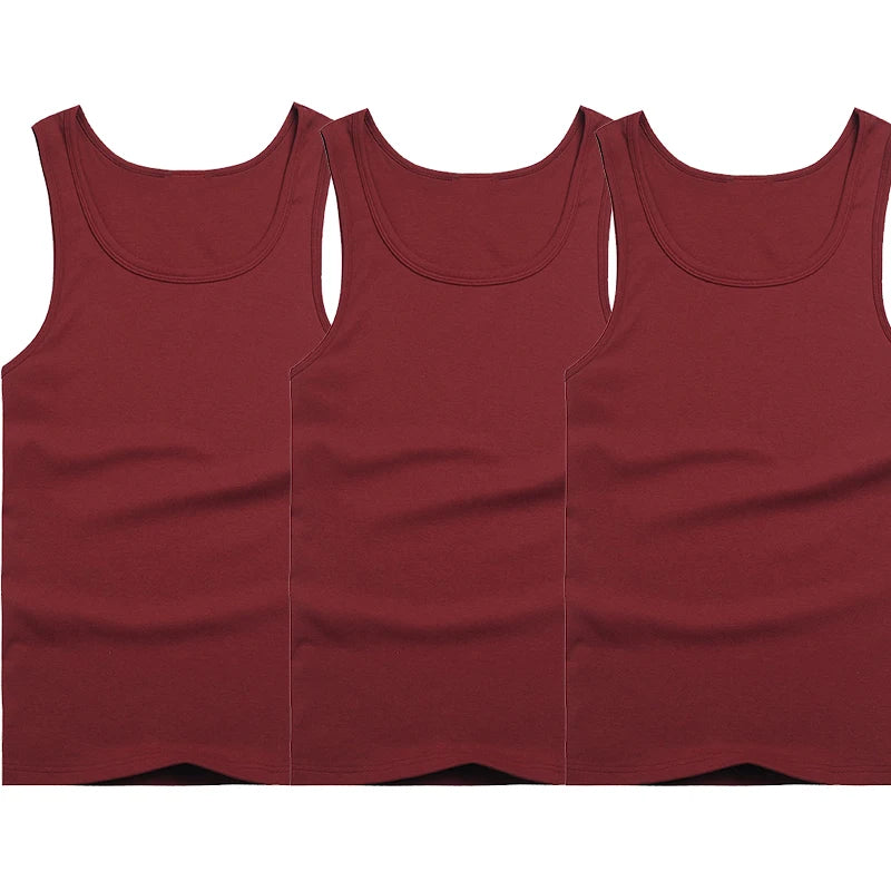 Cotton Sleeveless T-Shirt