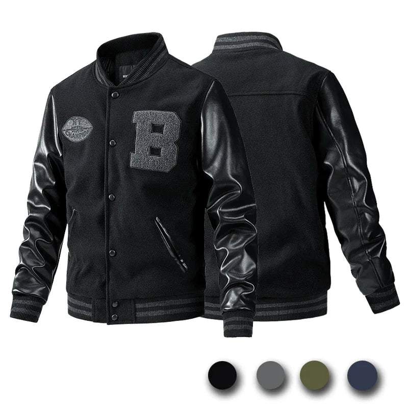 Casual Varsity Style Jacket