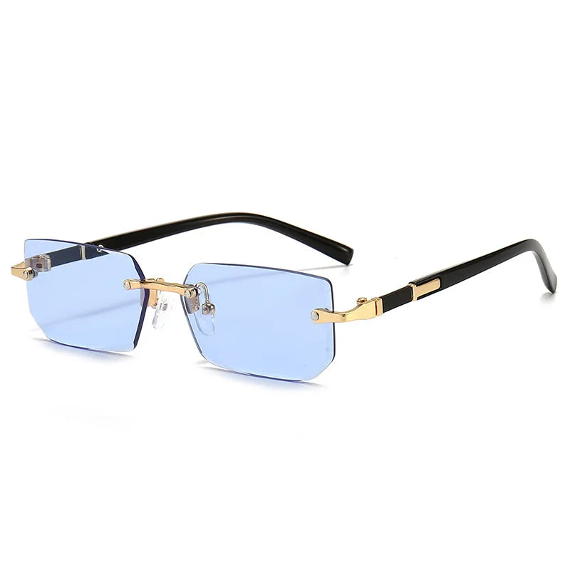 Minimalist Rimless Glasses