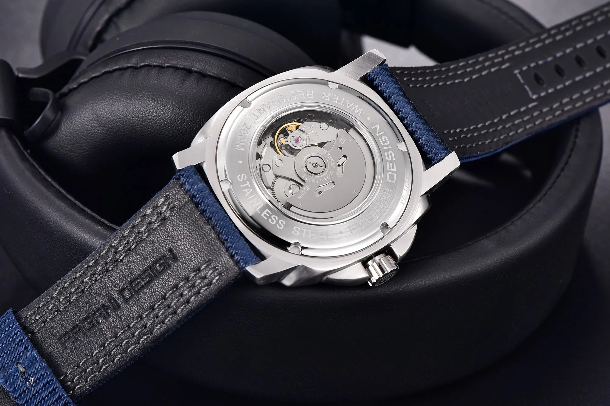 Men's 20 Bar Mechanical Sports Watch