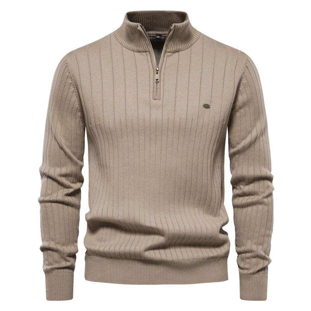 Autumn Zip-Up Sweater