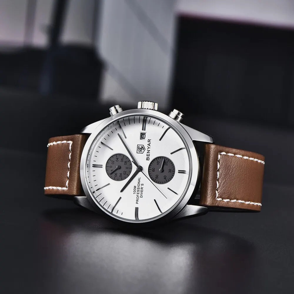 Sports Leather Watch