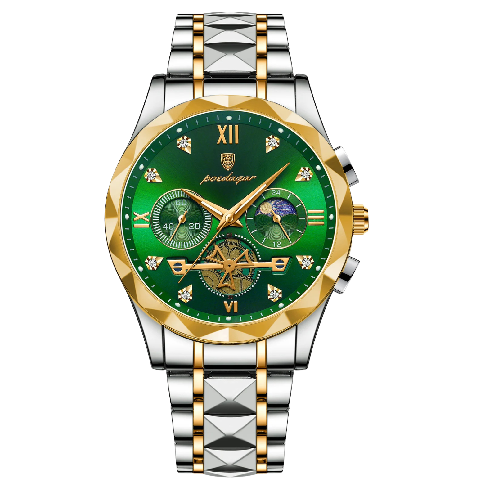 Reloj Clásico de Acero Inoxidable
