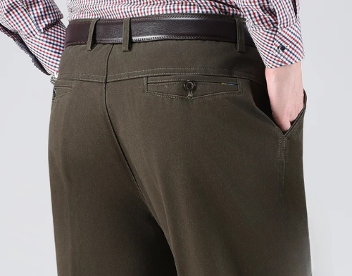 Formal cotton pants