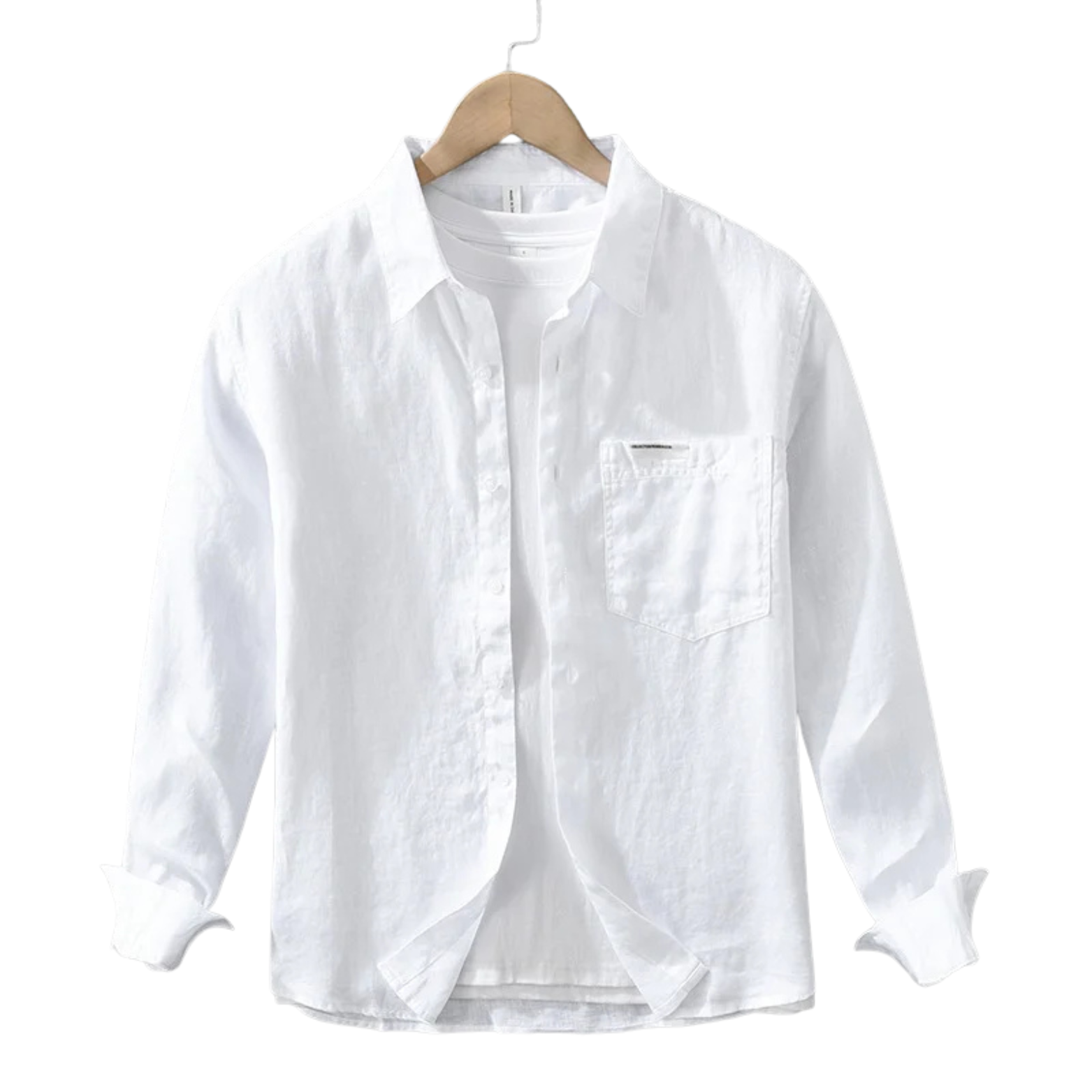 Linen White Casual Shirt