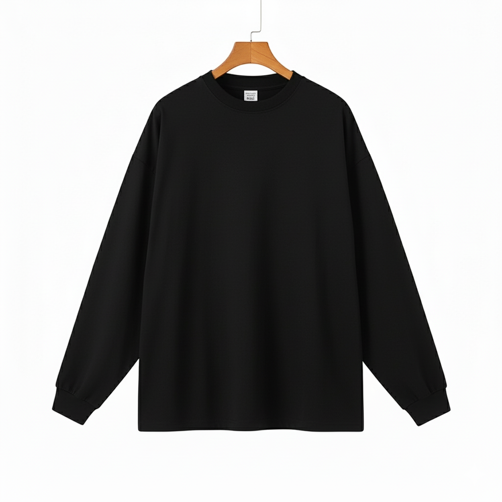 Premium Cotton Long-Sleeve Tee